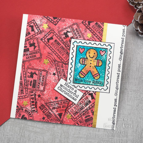 Woodware Gingerbread Stamp Clear Stamps (FRM048) Woodware Gingerbread Stamp Clear Stamps (FRM048)
