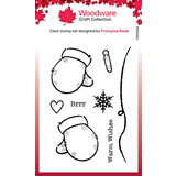 Woodware Gloves Clear Stamps (FRM049)