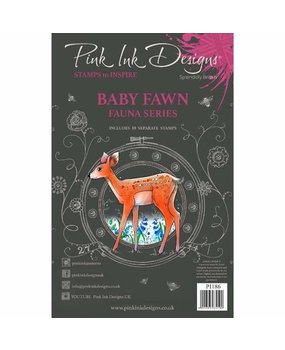Pink Ink Designs Fauna Series Fawn A5 Clear Stamp (PI186) Pink Ink Designs Fauna Series Fawn A5 Clear Stamp (PI186)