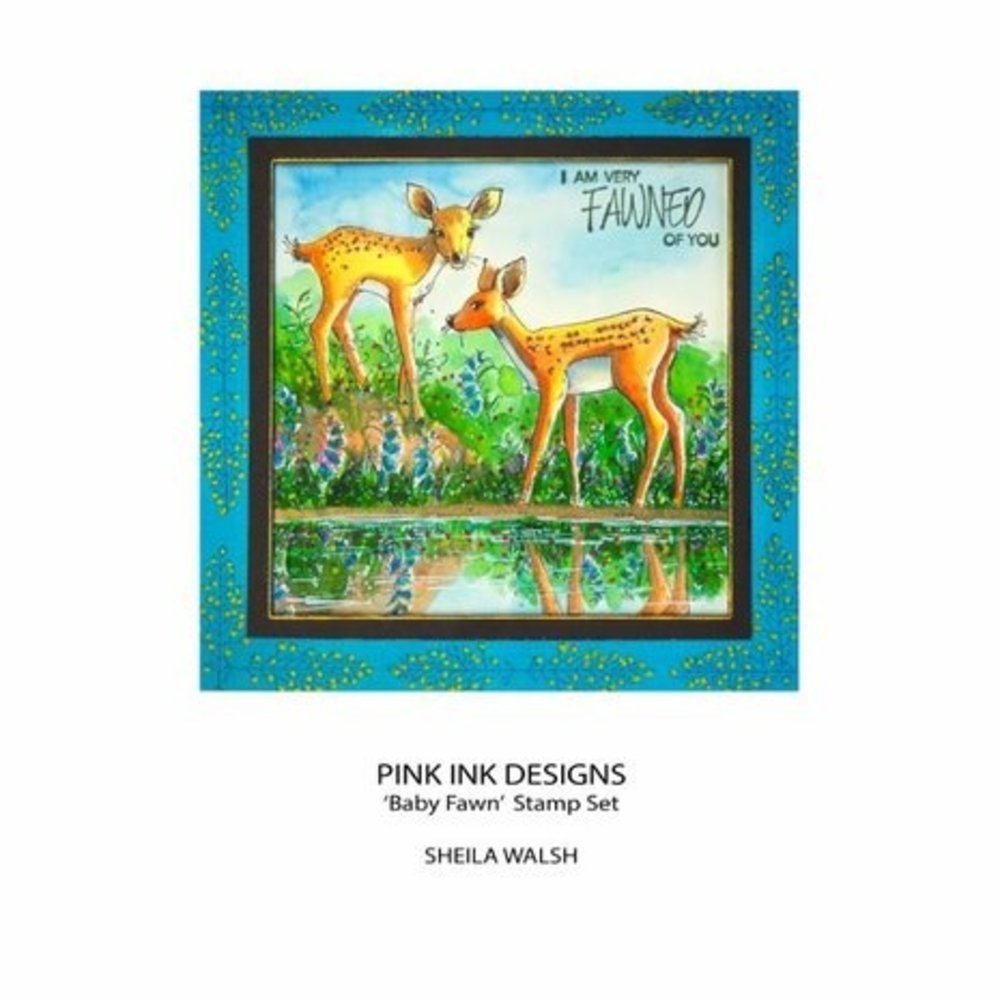 Pink Ink Designs Fauna Series Fawn A5 Clear Stamp (PI186) Pink Ink Designs Fauna Series Fawn A5 Clear Stamp (PI186)