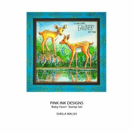 Pink Ink Designs Fauna Series Fawn A5 Clear Stamp (PI186) Pink Ink Designs Fauna Series Fawn A5 Clear Stamp (PI186)