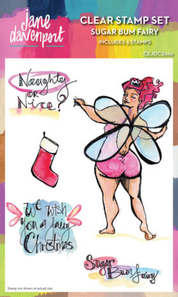 Jane Davenport Clear Stamp Sugar Bum Fairy (CEJDCS010)
