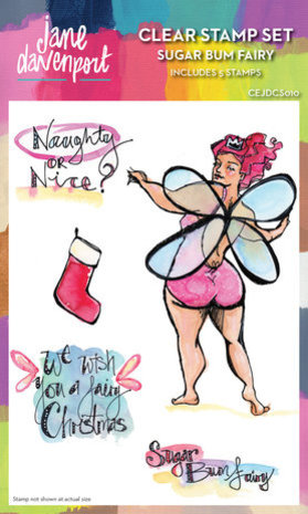 Jane Davenport Clear Stamp Sugar Bum Fairy (CEJDCS010)