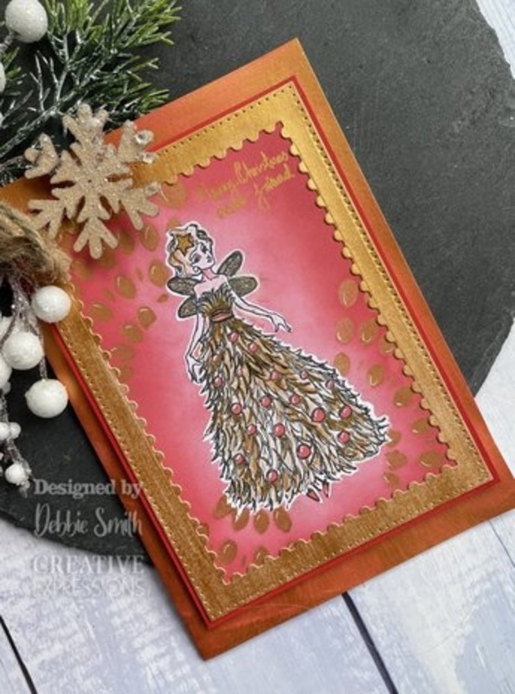 Jane Davenport Clear Stamp Christmas Tree Fairy (CEJDCS011) Jane Davenport Clear Stamp Christmas Tree Fairy (CEJDCS011)