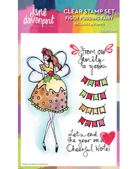 Jane Davenport Clear Stamp Figgy Pudding Fairy (CEJDCS012) Jane Davenport Clear Stamp Figgy Pudding Fairy (CEJDCS012)