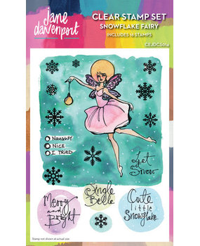 Jane Davenport Clear Stamp Snowflake Fairy (CEJDCS014) Jane Davenport Clear Stamp Snowflake Fairy (CEJDCS014)