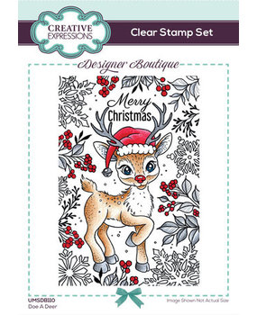 Creative Expressions Designer Boutique A6 Clear Stamp Doe A Deer (UMSDB110) Creative Expressions Designer Boutique A6 Clear Stamp Doe A Deer (UMSDB110)