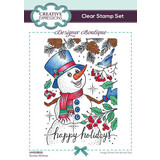 Creative Expressions Designer Boutique A6 Clear Stamp Snowy Wishes (UMSDB112)