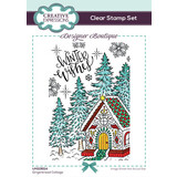 Creative Expressions Designer Boutique A6 Clear Stamp Gingerbread Cottage (UMSDB114)