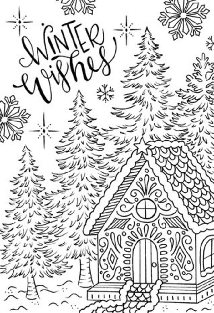 Creative Expressions Designer Boutique A6 Clear Stamp Gingerbread Cottage (UMSDB114)