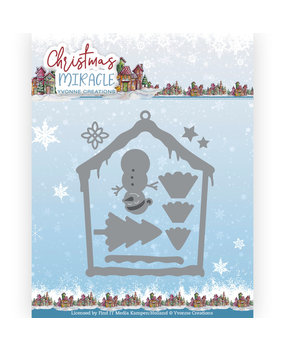 Yvonne Creations Christmas Miracle Snowman’s House Die (YCD10280) Yvonne Creations Christmas Miracle Snowman’s House Die (YCD10280)