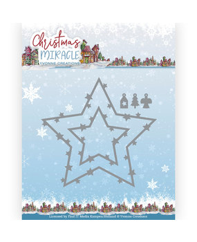 Yvonne Creations Christmas Miracle Star Decorations Die (YCD10281) Yvonne Creations Christmas Miracle Star Decorations Die (YCD10281)