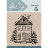 Card Deco Clear Stamp Christmas House (CDECS114)*