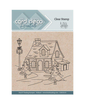 Card Deco Clear Stamp Christmas Scene (CDECS115)