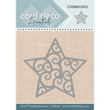 Card Deco Mini Snijmal Christmas Star (CDEMIN10052)