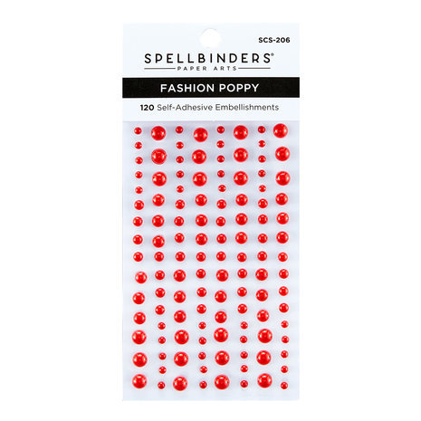 Spellbinders Fashion Poppy Color Essentials Pearl Dots (SCS-206)