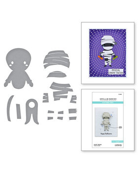 Spellbinders Boo Dance Party Snijmal Dancin' Mummy (S3-466) Spellbinders Boo Dance Party Snijmal Dancin' Mummy (S3-466)