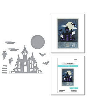 Spellbinders Boo Dance Party Snijmal Haunted House (S3-468) Spellbinders Boo Dance Party Snijmal Haunted House (S3-468)