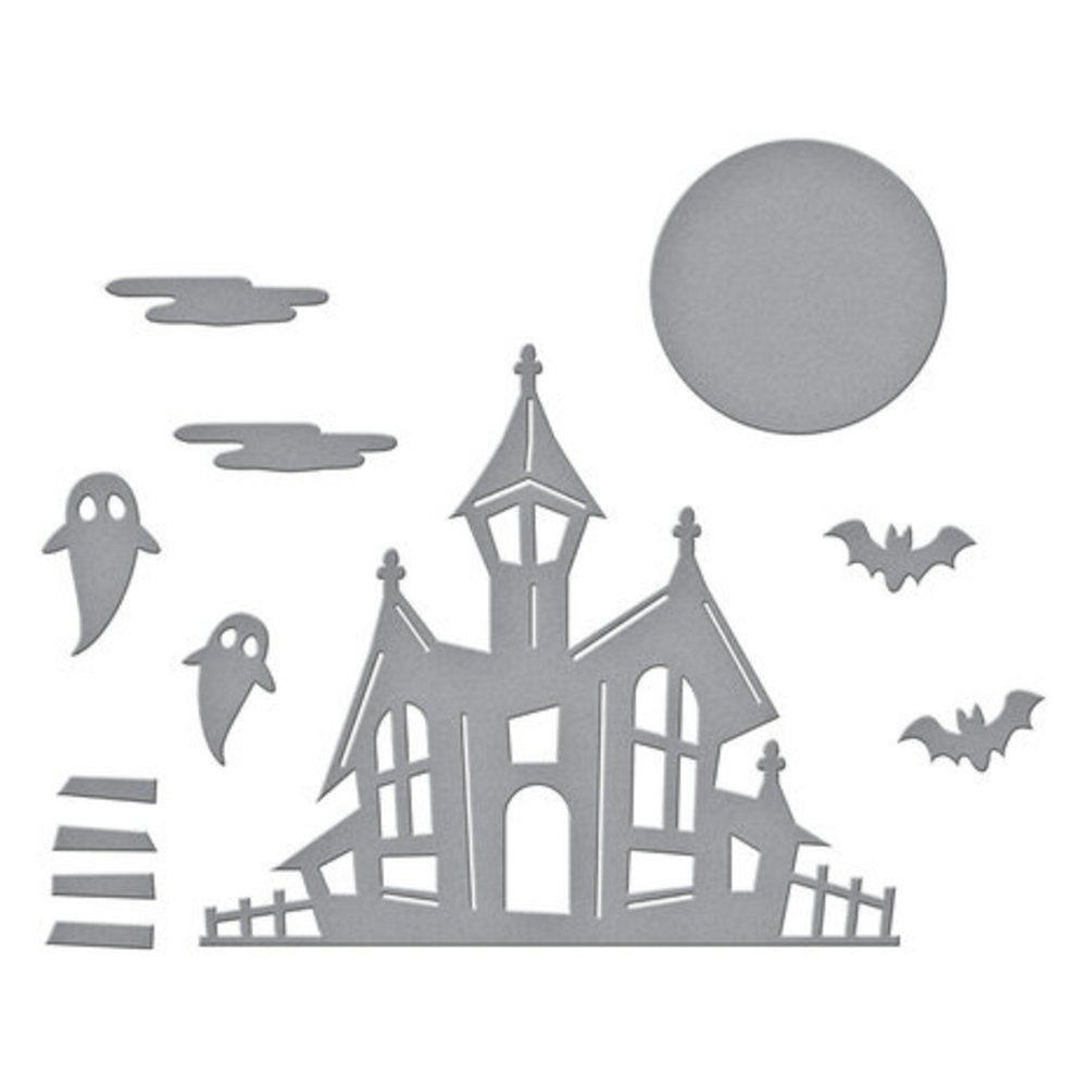 Spellbinders Boo Dance Party Snijmal Haunted House (S3-468) Spellbinders Boo Dance Party Snijmal Haunted House (S3-468)