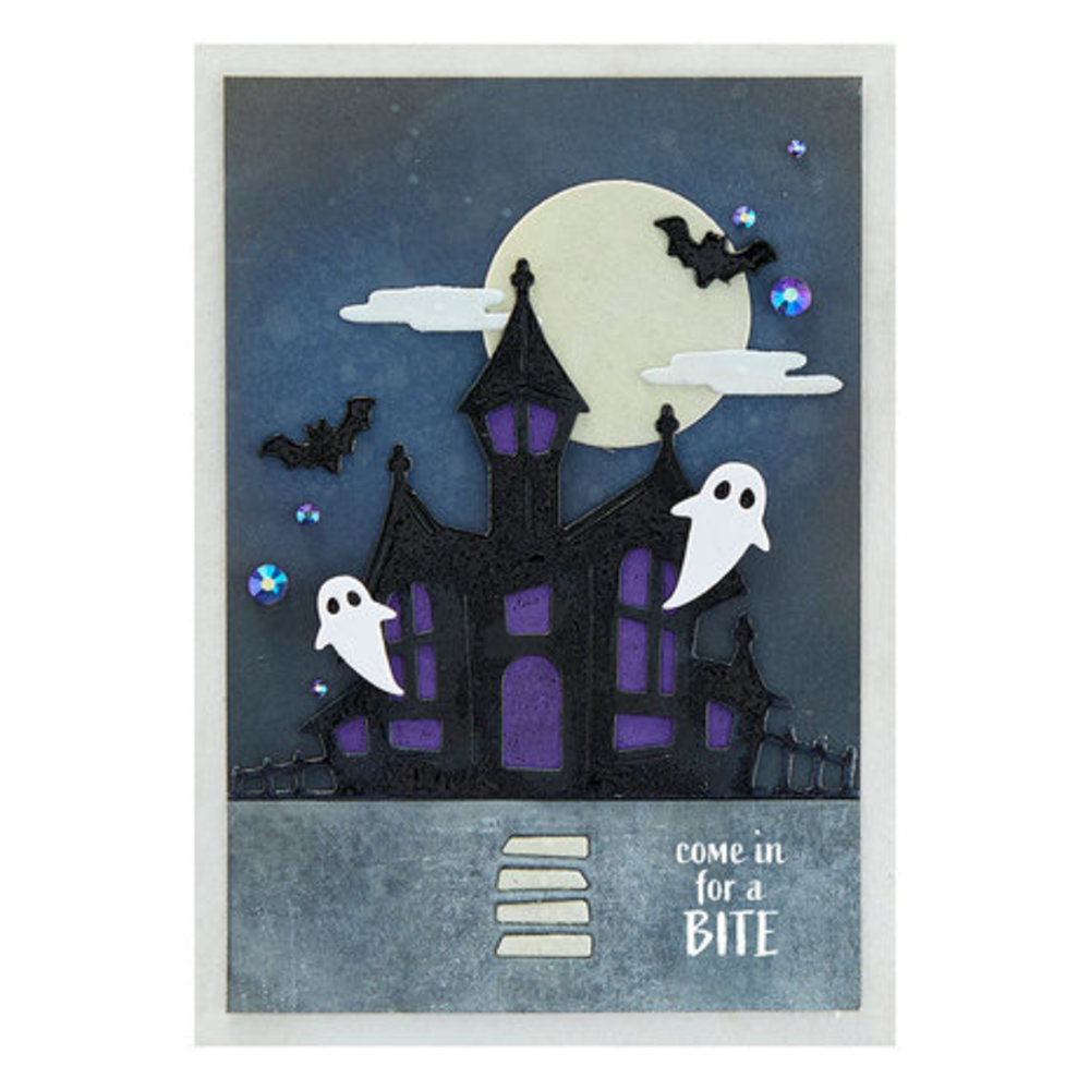 Spellbinders Boo Dance Party Snijmal Haunted House (S3-468) Spellbinders Boo Dance Party Snijmal Haunted House (S3-468)