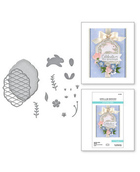 Spellbinders Seasonal Label Motifs Snijmal Spring Label Motifs (S4-1238)