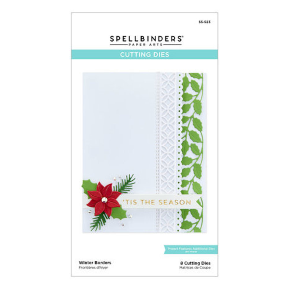Spellbinders Tinsel Time Snijmal Winter Borders (S5-523) Spellbinders Tinsel Time Snijmal Winter Borders (S5-523)