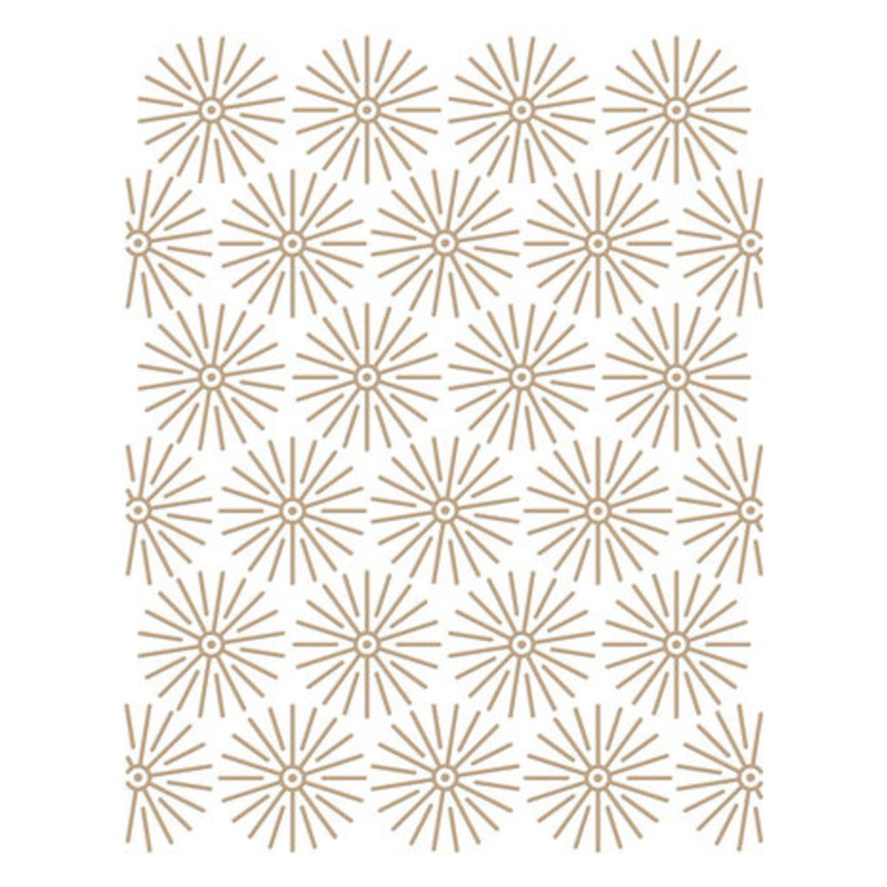 Spellbinders Tinsel Time Starburst Glimmer Hot Foil Plate (GLP-335) Spellbinders Tinsel Time Starburst Glimmer Hot Foil Plate (GLP-335)