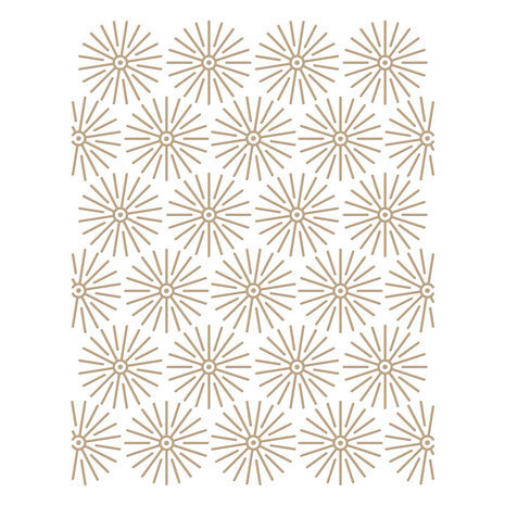 Spellbinders Tinsel Time Starburst Glimmer Hot Foil Plate (GLP-335) Spellbinders Tinsel Time Starburst Glimmer Hot Foil Plate (GLP-335)