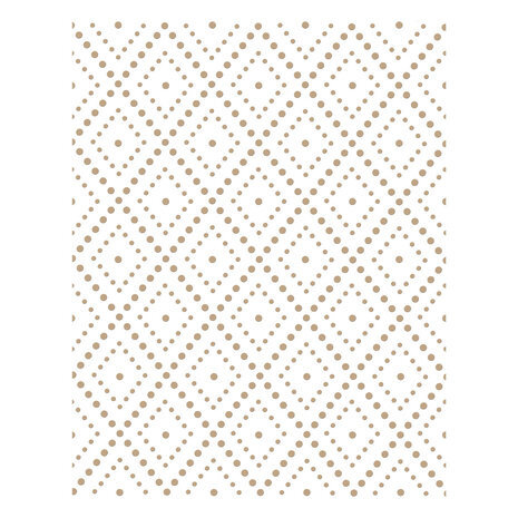 Spellbinders Tinsel Time Dazzling Diamonds Glimmer Hot Foil Plate (GLP-341)