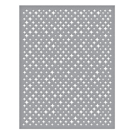 Spellbinders Gnome for Christmas A4 Twinkle Stencil (STN-027)