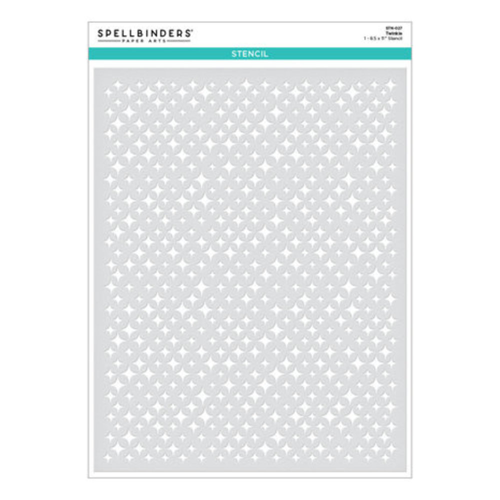 Spellbinders Gnome for Christmas A4 Twinkle Stencil (STN-027)