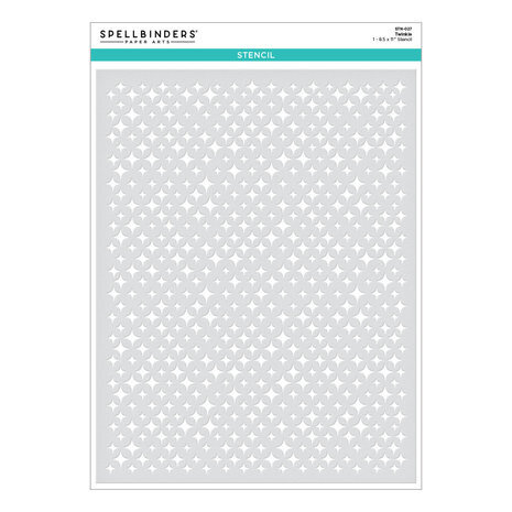 Spellbinders Gnome for Christmas A4 Twinkle Stencil (STN-027)