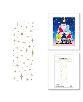 Spellbinders Gnome for Christmas Twilight Sparkle Strip Glimmer Hot Foil Plate (GLP-340) Spellbinders Gnome for Christmas Twilight Sparkle Strip Glimmer Hot Foil Plate (GLP-340)