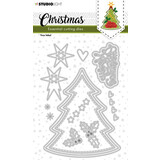 Studio Light Christmas Snijmal Tree Label (SL-ES-CD245)
