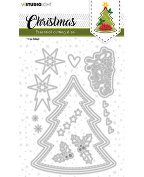 Studio Light Christmas Snijmal Tree Label (SL-ES-CD245) Studio Light Christmas Snijmal Tree Label (SL-ES-CD245)
