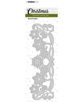 Studio Light Christmas Snijmal Snow Border (SL-ES-CD247)* Studio Light Christmas Snijmal Snow Border (SL-ES-CD247)*
