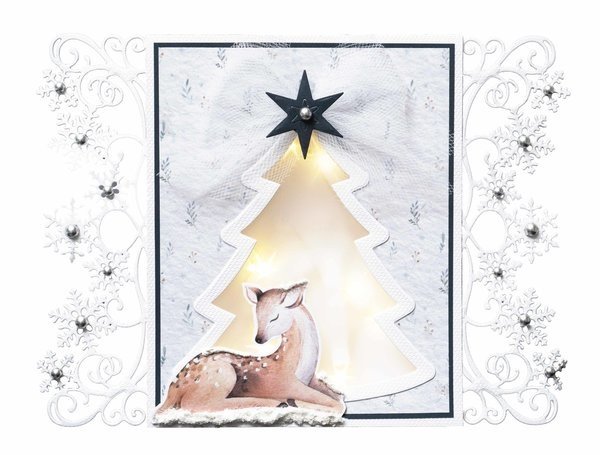 Studio Light Christmas Snijmal Snow Border (SL-ES-CD247) Studio Light Christmas Snijmal Snow Border (SL-ES-CD247)