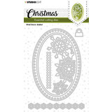 Studio Light Christmas Snijmal Oval Snow Shaker (SL-ES-CD253)