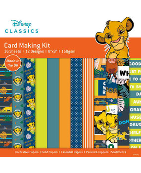 Disney The Lion King 8x8 Inch Card Making Kit (DYP0013)