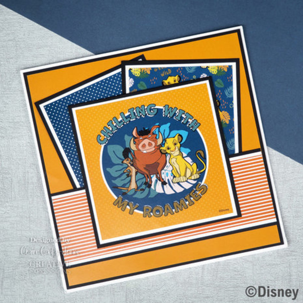 Disney The Lion King 8x8 Inch Card Making Kit (DYP0013)