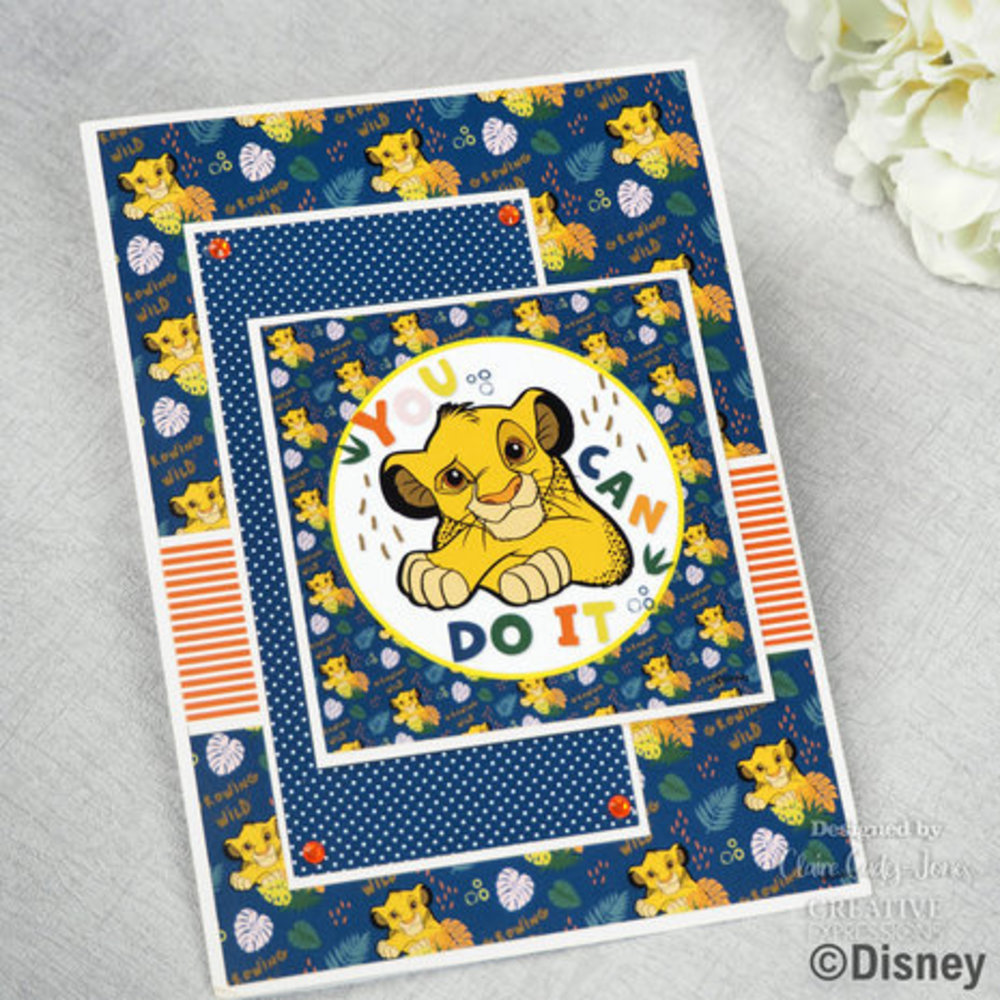 Disney The Lion King 8x8 Inch Card Making Kit (DYP0013)