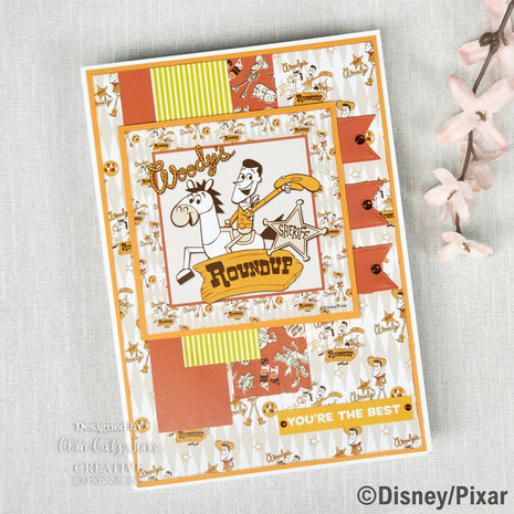 Disney Toy Story 8x8 Inch Card Making Pad (DYP0016)