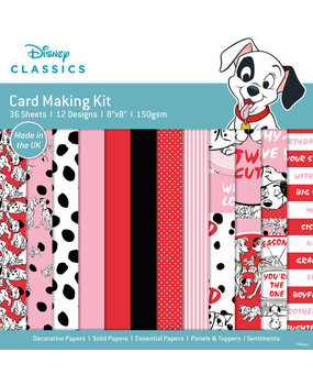 Disney 101 Dalmatians 8x8 Inch Card Making Kit (DYP0017) Disney 101 Dalmatians 8x8 Inch Card Making Kit (DYP0017)