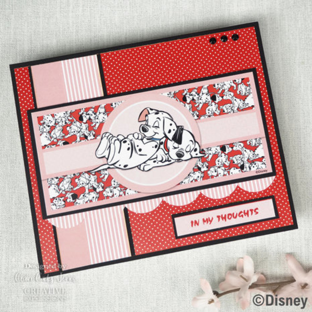 Disney 101 Dalmatians 8x8 Inch Card Making Kit (DYP0017) Disney 101 Dalmatians 8x8 Inch Card Making Kit (DYP0017)