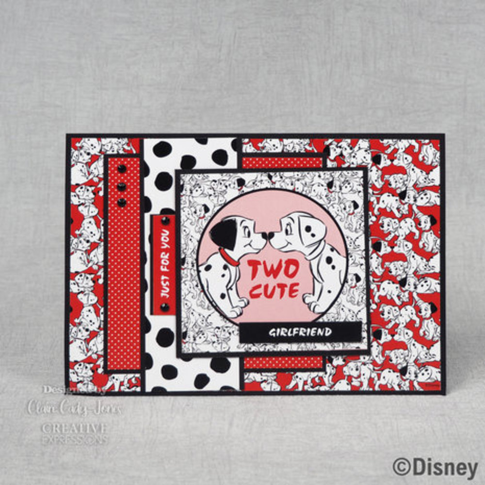 Disney 101 Dalmatians 8x8 Inch Card Making Kit (DYP0017) Disney 101 Dalmatians 8x8 Inch Card Making Kit (DYP0017)