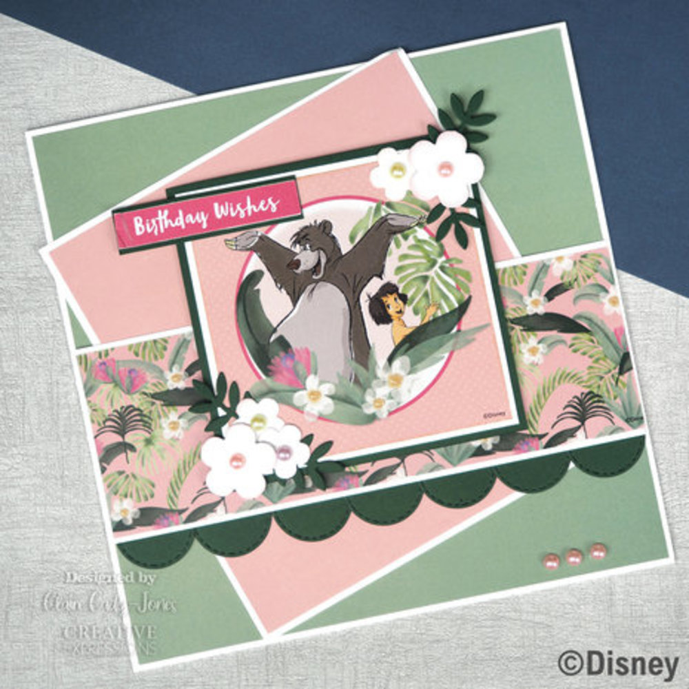 Disney The Jungle Book 8x8 Inch Card Making Kit (DYP0018)