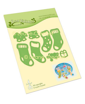 Leane Creatief Snijmal Christmas Stockings (458146)