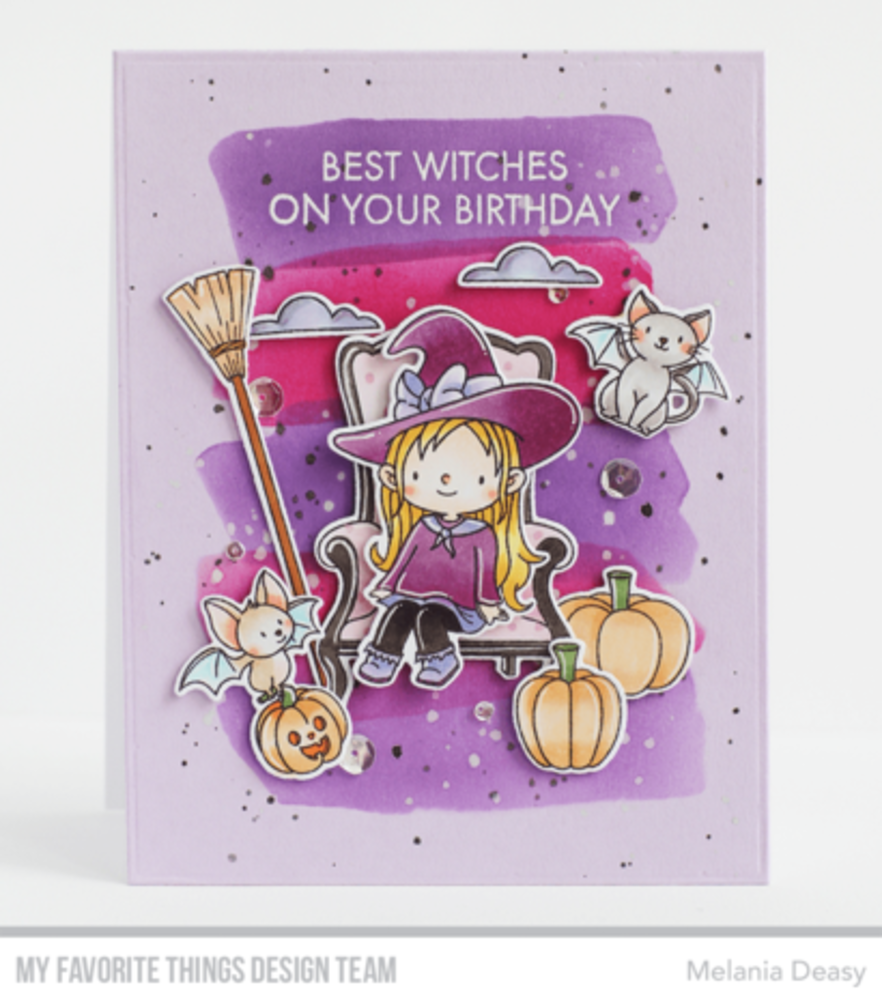 My Favorite Things Paint Strokes Stencil (ST-174)