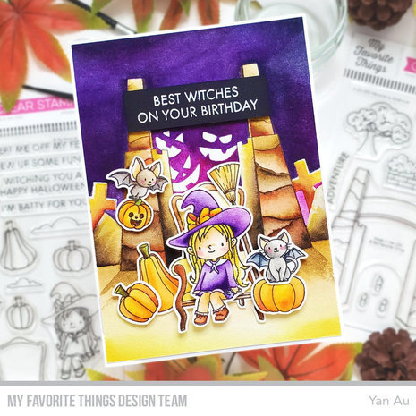 My Favorite Things Best Witches Clear Stamps (YUZU-009) My Favorite Things Best Witches Clear Stamps (YUZU-009)