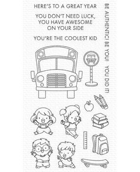 My Favorite Things School Is Cool Clear Stamps (YUZU-010)